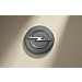 Opel wheel hub cap charcoal with Opel logo 53,5 mm