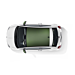 Fiat 500 wrapped roof military green