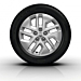 Renault Trafic / Opel Vivaro / Fiat Talento 2014 - .. alloy wheel 17" Cyclade