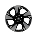 Ford Transit Custom (09/2023 - ..) alloy wheel 5-spoke design, Asphalt Matt Black