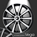 Musketier Citroën C3 2010 - .. / Berlingo 3 alloy wheel Vega 6,5x16 black polished