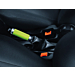 Ford Ka 09/2008 - 2016 hand-brake cover Jump (green) with matt chrome finish rings