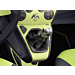 Ford Ka 09/2008 - 2016 gaiter for gear lever knob black vinyl with Jump (green) stitching