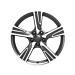 Audi lichtmetalen velgen Velum 18" antraciet high gloss (set)