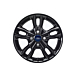 Ford alloy wheel 15" 5 x 2-spoke design, black