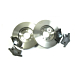 Opel Astra G / Zafira A brake discs pack front side 5-holes