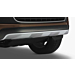 Volkswagen Amarok front bumper plate in black/silver without PDC