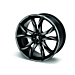 Peugeot alloy wheel Sortilege 19" 5-holes Mat Black Onyx Peugeot alloy wheel Sortilege 19" 5-holes Mat Black Onyx