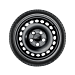 Ford Galaxy / S-MAX (05/2015 - 06/2019) steel wheel with winter tire 17"