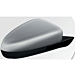 Opel / Vauxhall Corsa D / E mirror covers "Summit White" Opel / Vauxhall Corsa D / E mirror covers "Summit White"
