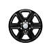 Ford Ranger (11/2011 - 08/2015) alloy wheel 17" 6 x 2-spoke design, Panther Black