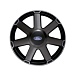 Ford Fusion 2002 - 2012 alloy wheel 16" 7-spoke design, black