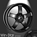 Musketier Citroën C-Crosser / Peugeot 4007 alloy wheel Win-Star 7x16 black