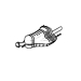 Opel Astra G sedan exhaust 1.6 from year 2003