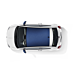 Fiat 500 wrapped roof jeans