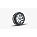 Volkswagen alloy wheel Tangis, 6,5J x 15", silver