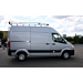 Hyundai H350 aluminium roof base carrier with role, 5 meter, reinforced