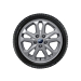 Ford Tourneo Connect / Transit Connect (10/2013 - 03/2024) alloy wheel 16" with winter tire, 5-spoke design, silver