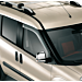 Fiat Doblo 2010 - 2016 wind deflectors front