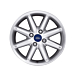 Ford Fusion 2002 - 2012 alloy wheel 16" 8-spoke design, silver