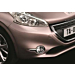 Peugeot 208 (2012 - 2019) fog lights covers chrome Peugeot 208 (2012 - 2019) fog lights covers chrome