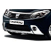 Dacia Sandero 2008 - 2012 grille gray