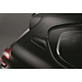 Peugeot 208 stickers rear pillars Dark Chrome