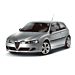 Alfa Romeo 147 front bumper spoiler