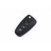 Ford folding key with three buttons
