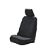 Ford Transit Connect (02/2014 - 03/2024) seat cover for passenger seat, black