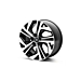 Citroen alloy wheel ZEPHYR NOIR 17"