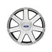 Ford Fusion 2002 - 2012 alloy wheel 16" 7-spoke design, silver