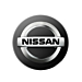 Nissan hub cap black 55mm