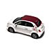 Fiat 500/500c sticker flower black