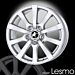 Musketier Citroën C3 2010 - .. / Berlingo 3 alloy wheel Lesmo 7x17 silver