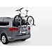 Volkswagen Sharan 2010 - .. bike carrier voor op tailgate, 3 bikes