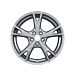 Ford C-MAX (11/2010 - 09/2018) / Focus (01/2011 - 03/2018) alloy wheel 18" 5 x 2-spoke Y-design, Rock Metallic