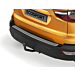 Ford Ecosport (10/2017 - ..) bumper protector stainless steel plate, contoured