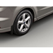 Ford Galaxy / S-MAX (05/2015 - 06/2019) rear mud flaps, molded