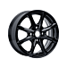 Ford Fiesta (07/2017 - 2023) alloy wheel 15" 8-spoke design, Absolute Black