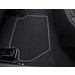 Ford EcoSport (10/2013 - ..) floor mats, Premium velour rear, metallic gray with double gray stitching