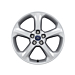 Ford Mondeo (09/2014 - ..) alloy wheel 18" 5-spoke design, silver