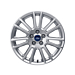 Ford Mondeo (03/2007 - 08/2014) alloy wheel 17" 7x2-spoke design, Sparkle silver