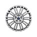 Ford Focus (01/2011 - 03/2018) alloy wheel 18" 20-spoke design, Sparkle silver