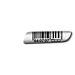 Fiat 500/500c barcode badge