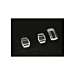 Opel Grandland X / Combo (2018 - ..) / Vivaro (2019 - ..) / Zafira Life aluminium pedals for MANUAL gearbox Citroen, DS, Opel