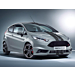 Ford FIESTA HERPA PRINT* RACING STRIPES MATT BLACK