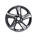 Ford FIESTA ALLOY WHEEL 17" 5-SPOKE DESIGN, ROUGH METAL, 2017 - ONWARD