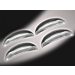 Musketier Peugeot 206 handles covers chrome 4-pieces
