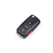 Volkswagen folding key housing with 3 buttons and PANIC button